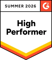 G2 High Performer Summer 2026 — Employee Intranet badge